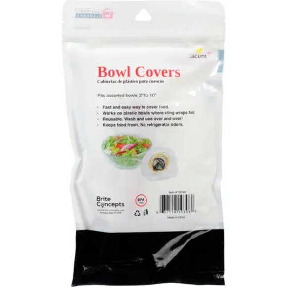 Bundle of 4 Packs of Culinary Elements Bowl Covers (48 Pcs Total) - Picture 2 of 5
